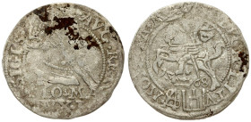 Lithuania Grosz 1568 Tykocin LITV Depicted in Catalogue
