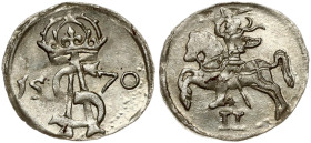 Lithuania 2 Denars 1570 Vilnius