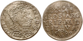 Lithuania Trojak 1580 Vilnius (R1)