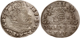 Lithuania Trojak 1584 Vilnius (R)