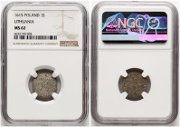 Lithuania Szelag 1615 Vilnius NGC MS 62