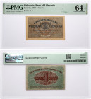 Lithuania 1 Centas 1922 PMG 64 Choice Uncirculated EPQ