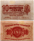 Lithuania 10 Centu 1922