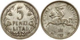 Lithuania 5 Litai 1925
