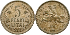 Lithuania 5 Litai 1925