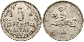 Lithuania 5 Litai 1925