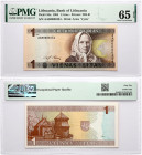Lithuania 1 Litas 1994 Žemaitė PMG 65 Gem Uncirculated EPQ