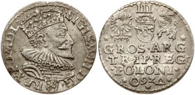 Poland Trojak 1592 Malbork