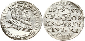 Poland Trojak 1593 Riga
