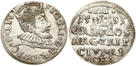 Poland Trojak 1593 Riga