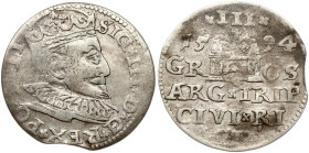 Poland Trojak 1594 Riga