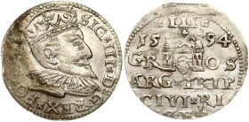 Poland Trojak 1594 Riga