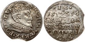 Poland Trojak 1594 Riga