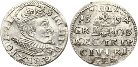 Poland Trojak 1594 Riga