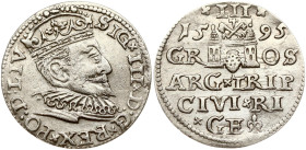 Poland Trojak 1595 Riga