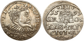 Poland Trojak 1599 Riga