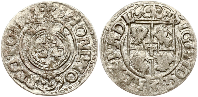 Poland. Zygmunt III Waza (1587–1632). Poltorak 1620, Bydgoszcz. Silver 1.28 g. K...
