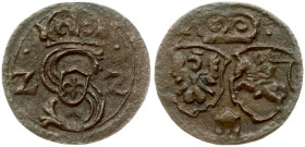 Poland Denar 1622 Lobzenica (R4)