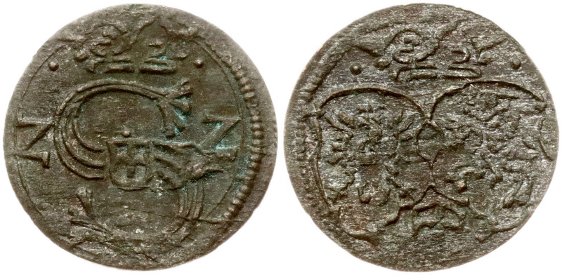 Poland. Zygmunt III Waza (1587–1632). Trzeciak 1622, Poznan. (variety with date ...