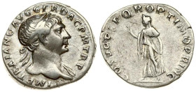 Trajan AR Denarius 107 AD