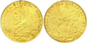 Romania 50 Lei 1906 Reign
