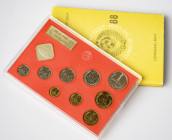 Russia USSR 1 Kopeck - 1 Rouble 1988 ЛМД Set Lot of 9 coins & 2 tokens