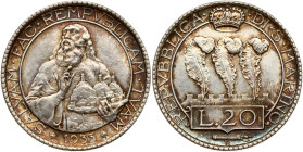 San Marino 20 Lire 1933 R