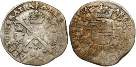 Spanish Netherlands Flanders 1/4 Patagon ND (1612-1621)