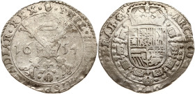 Spanish Netherlands Brabant  Patagon 1654 Antwerp