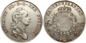 Sweden 1 Riksdaler 1776 OL