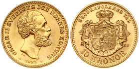Sweden 10 Kronor 1883 EB