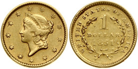 USA 1 Dollar 1851