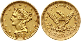 USA 2½  Dollars 1853
