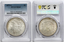 USA Morgan Dollar 1879 S PCGS MS 63