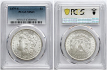 USA Morgan Dollar 1879 S PCGS MS 63
