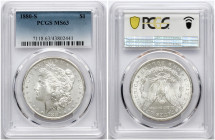 USA Morgan Dollar 1880 S PCGS MS 63