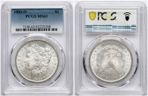 USA Morgan Dollar 1883 O PCGS MS 63