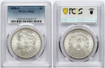 USA Morgan Dollar 1898 O NGC MS 63
