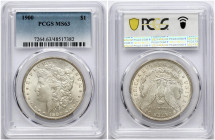 USA Morgan Dollar 1900 PCGS MS 63