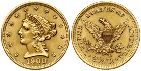 USA 2½  Dollars 1900