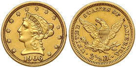 USA 2½ Dollars 1906