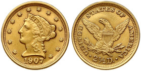 USA 2½ Dollars 1907