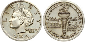 USA 10 Dollars 2005 NORFED Liberty Dollar