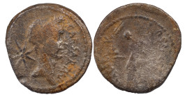The Roman Republic
Julius Caesar, 49-44 BC. AR Denarius 3.58 g. with P. Sepullius Macer, Rome, after January-February 44. CAESAR•IMP Laureate head of...