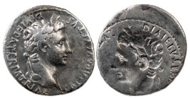 The Roman Empire
Augustus, 27 BC-AD 14. AR Denarius 3.65 g. Lugdunum, 2 BC-AD 4. CAESAR AVGVSTVS DIVI F PATER PATRIAE Laureate head of Augustus to ri...
