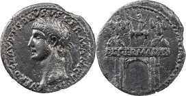 The Roman Empire
Nero Claudius Drusus, died 9 BC. AR Denarius 3.55 g. Rome, struck under Claudius, circa 41-45. NERO CLAVDIVS DRVSVS GERMANICVS IMP L...