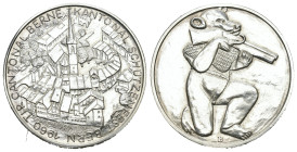 Bern 1960 Kantonal Schützenfest Silber 15g 33mm FDC