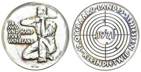 Kleindietwil Oberaargauer Landesschiessen Silber 15g 33mm FDC