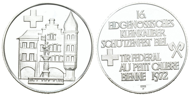 Schweiz | Switzerland | Suisse | Svizzera Biel 1972 Eidgenössisches Kleinkaliber...