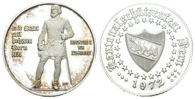 Bern 1972 Kantonalschützenfest Silber 15g 33mm FDC